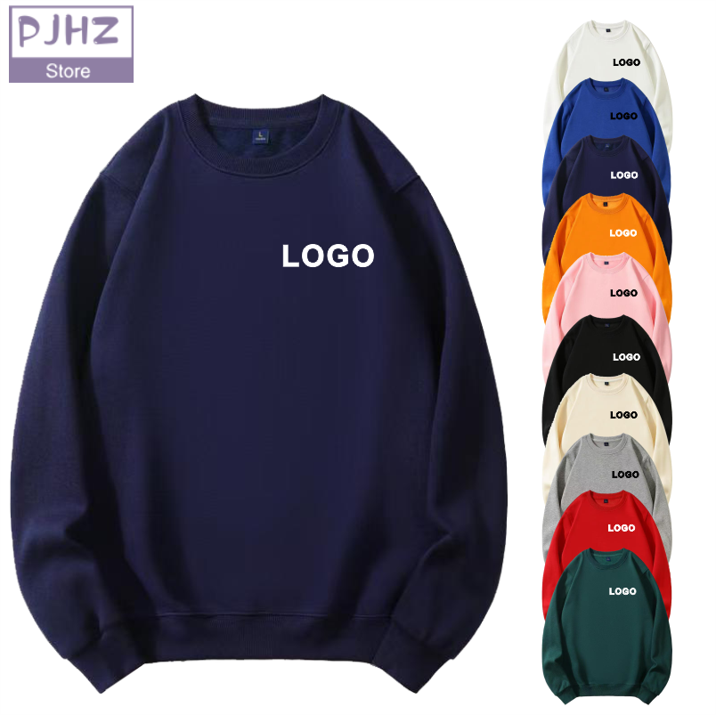 Embroidery Design Logo - ファッション男性女性ぬいぐるみ暖かいトレーナーカスタムロゴ会社チームプルオーバー刺繍印刷デザインカジュアル無地セーター