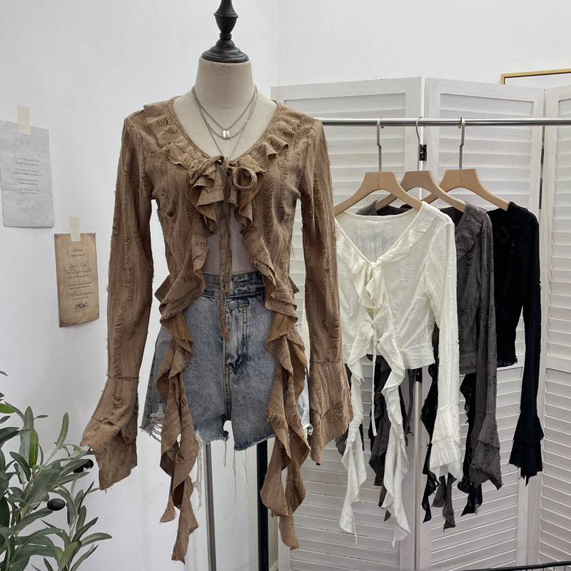 ISAROSE ウェイストランドスタイルカーディガン女性用パ - Embroidery Online のレビューと価格