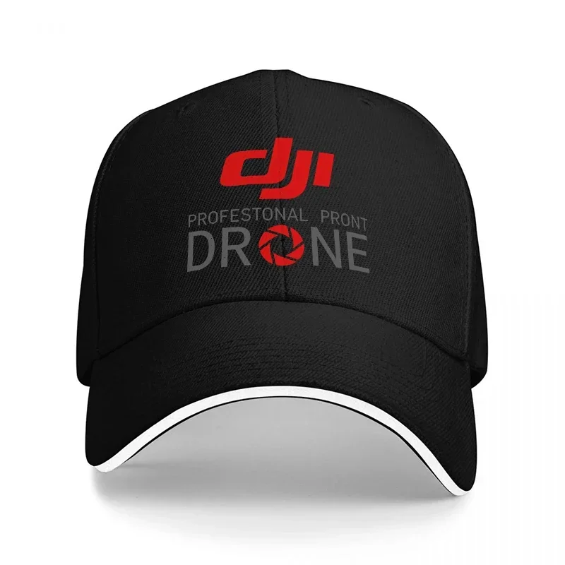新しいDJIプロフェッショナルドローンロゴ入り野球帽（黒地に - Embroidery Design Logo のレビューと価格