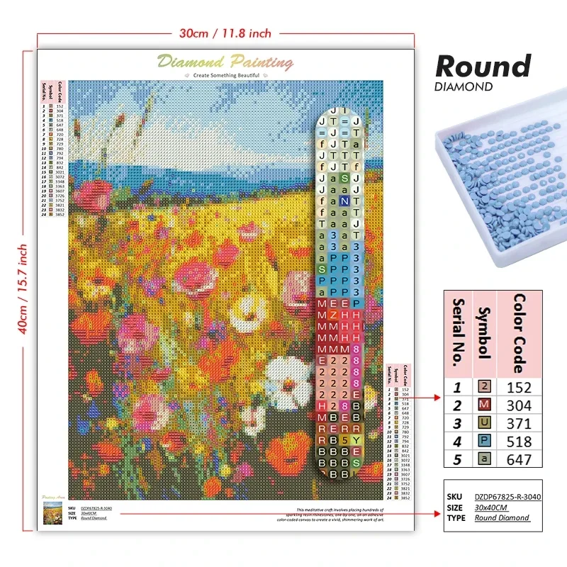 DIY 5D フルラウンドドリル ダイヤモンドペイント 牡丹 - Embroidery Rose のレビューと価格