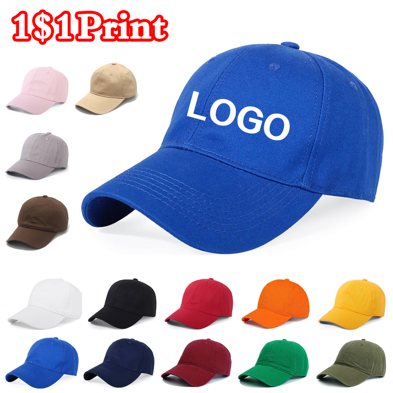 高級純綿ソフトトップ野球帽、メンズ＆レディース用ダックビルキ - Embroidery Design Logo のレビューと価格